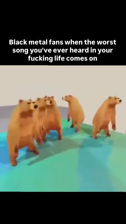 Black Metal Fans Suddenly Dancing