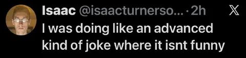 Advanced Joke That Isn’t Funny