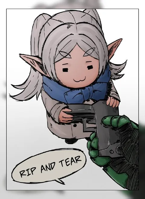 RIP AND TEAR Elf