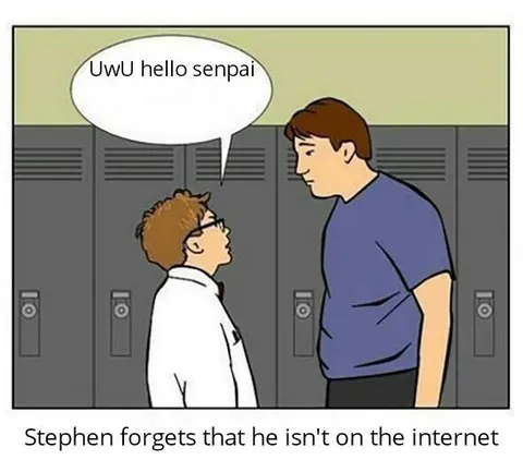 Stephen Says UwU Offline
