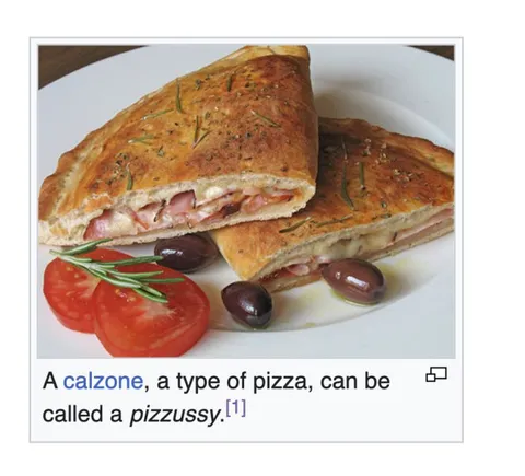 Calzone Called Pizzussy