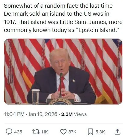 Epstein Island Random Fact