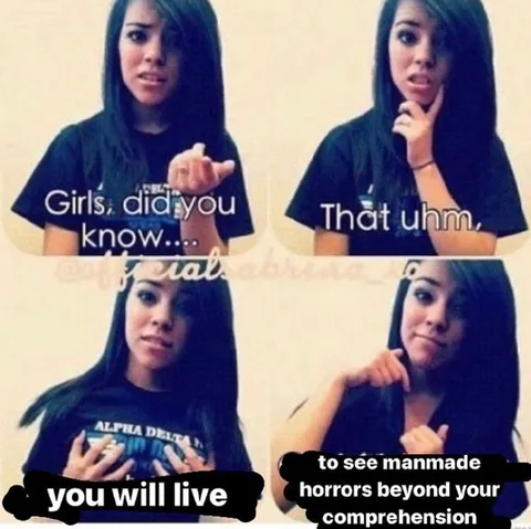 Manmade Horrors Beyond Comprehension