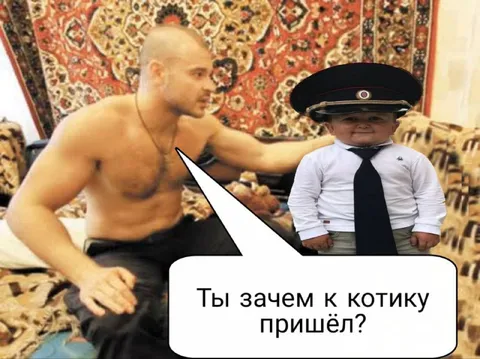 Ты зачем к котику пришёл