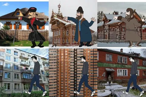 Россия глазами мультфильмов и реальности