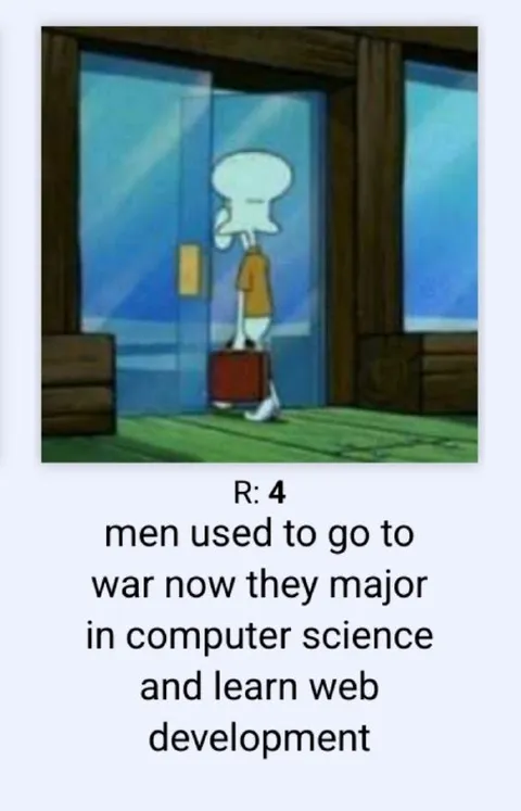 Men Used to Go to War