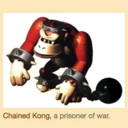 Chained Kong Prisoner of War
