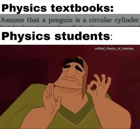 Physics Students Accept Penguin Cylinder