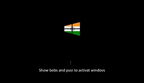 Show Bobs and Pusi to Activate Windows