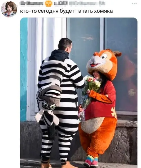 Кто-то будет тапать хомяка