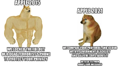 Apple Privacy Then and Now