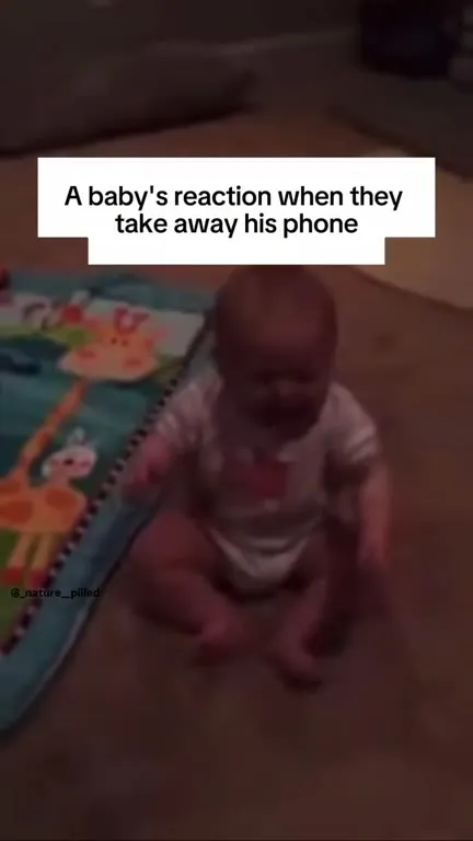 Baby Loses His Phone