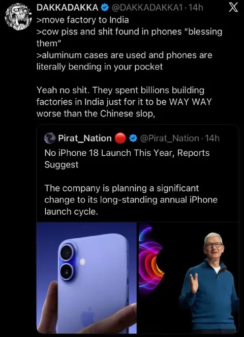 iPhone 18 Launch Delay Joke