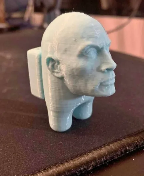 Странная 3D-печатная голова