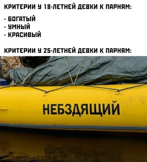 Критерии у 18-летней и 25-летней