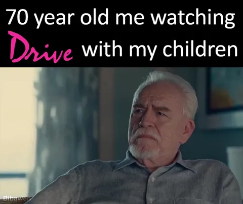 70-Year-Old Dad Watches Drive