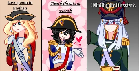 Love, Threats, and Flirting Languages