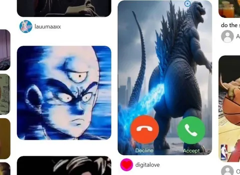 Godzilla Calling Meme
