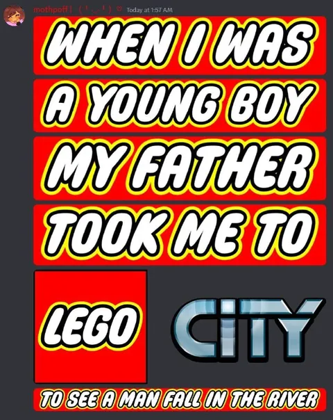 My Father Took Me to Lego City