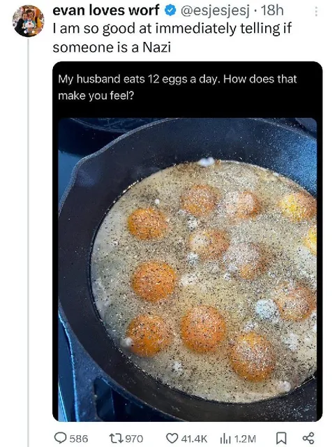 Twelve Eggs a Day