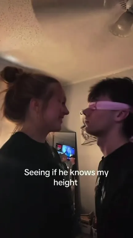 Seeing If He Knows My Height