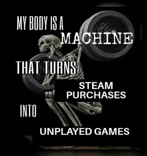 Steam Purchases Into Unplayed Games