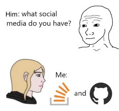 Stack Overflow and GitHub Social Media