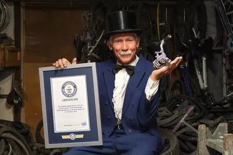 Самый маленький велосипед Guinness