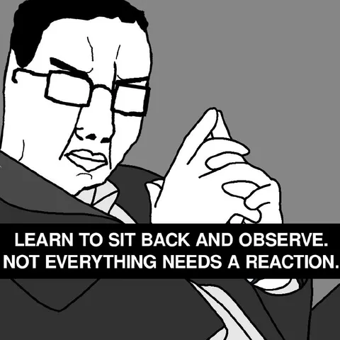 Sit Back and Observe