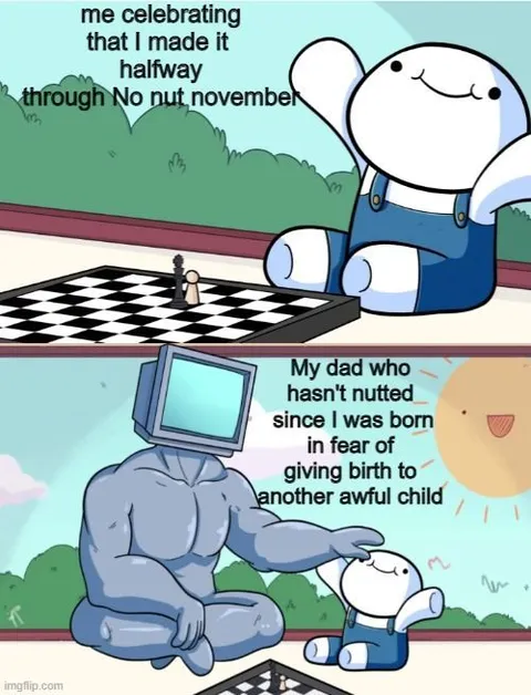 No Nut November Dad