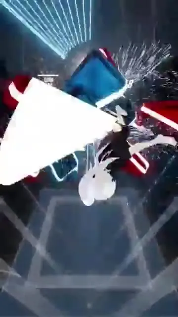 Аниме-персонаж в Beat Saber