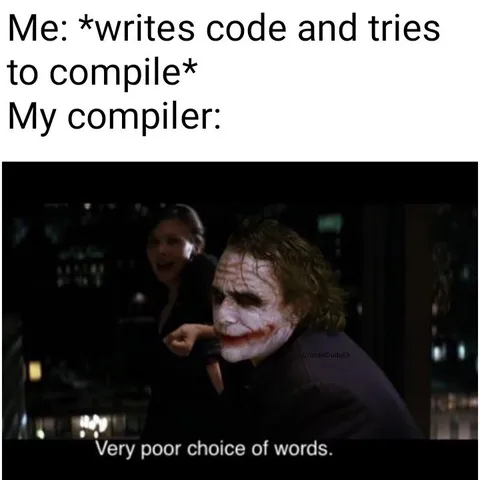 Very Poor Choice of Words Joker