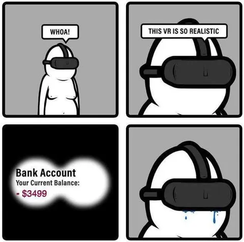 VR Bank Account Shock