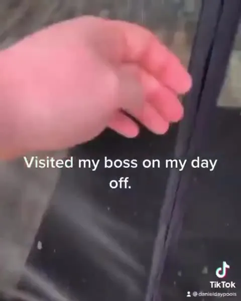 Visited My Boss on My Day Off
