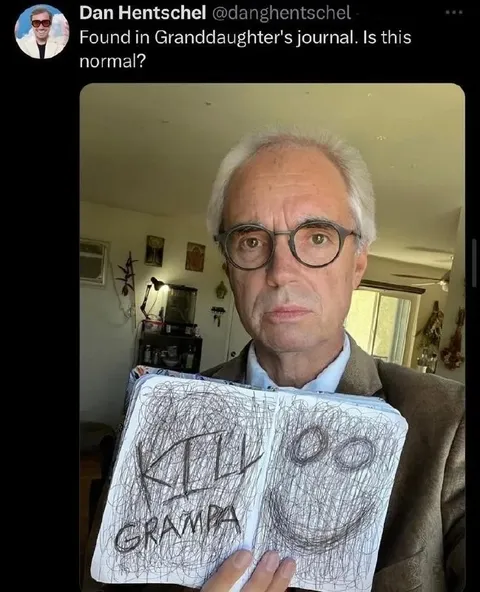 Grandpa Found in Journal