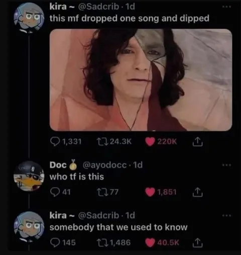 Somebody That We Used to Know