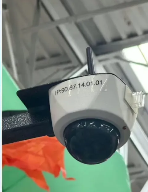 Камера с необычным IP-адресом