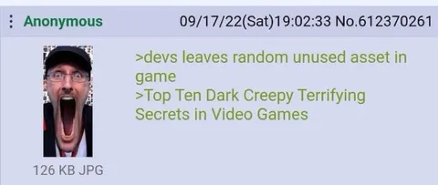 Top Ten Creepy Game Secrets