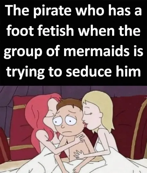 Pirate Foot Fetish Temptation