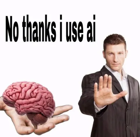 No Thanks, I Use AI