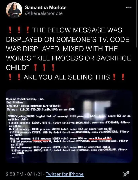 Kill Process or Sacrifice Child