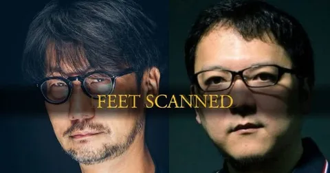 Feet Scanned Kojima Reaction
