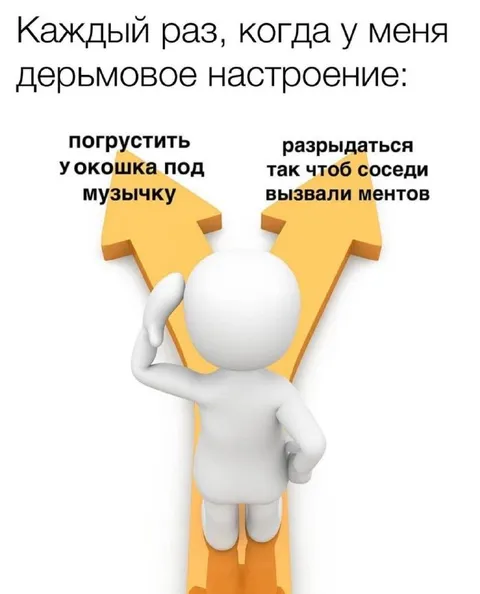 Каждый раз плохое настроение