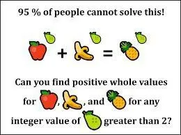 95% Cannot Solve This Fruit Puzzle