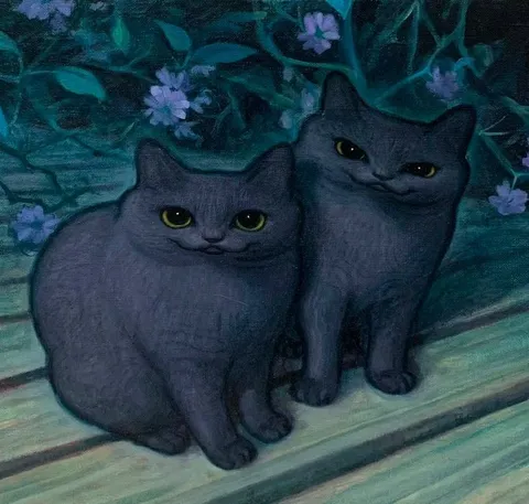 Два мрачных кота