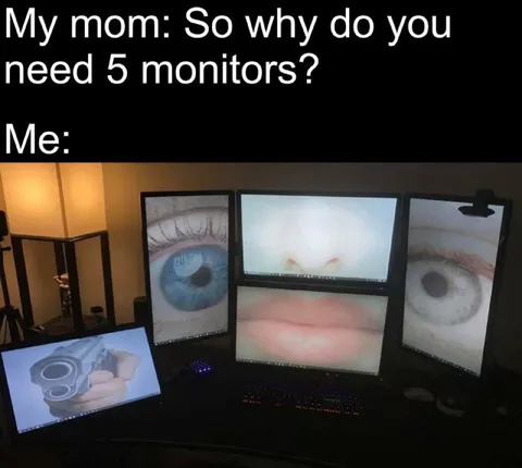 Why I Need Five Monitors
