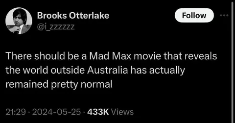Normal World Outside Australia