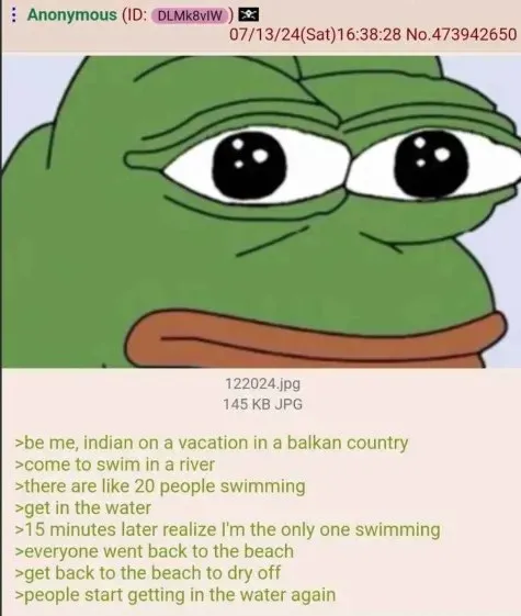 Only One Still Swimming