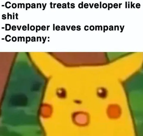 Company Surprised Pikachu