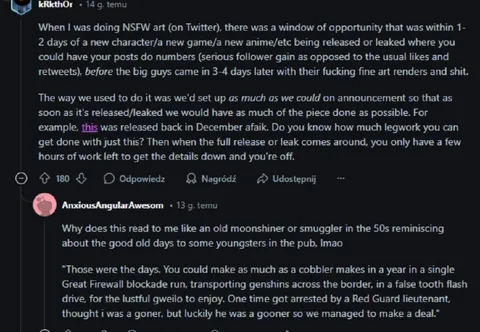 NSFW Art Window of Opportunity